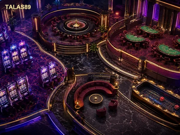 Tampilan permainan slot di halaman utama