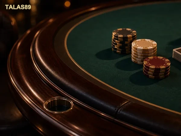 Tampilan menu Poker di halaman utama